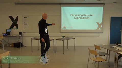 Thumbnail for entry X-Talk: Steen Elsborg - om forskningbaseret iværksætteri