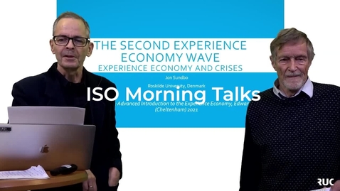 Thumbnail for entry ISO Morning Talks -  The second experience wave