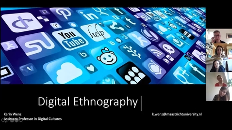 Thumbnail for entry Digital Ethnography, by Karin Wenz