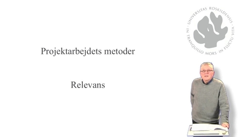 Thumbnail for entry Jørgen Lerche Nielsen om relevans  - del 5 af 10