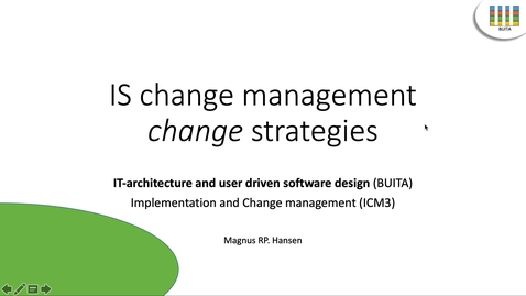 Thumbnail for entry BUITA15 - ICM3 - Vid7_ChangeStrategies