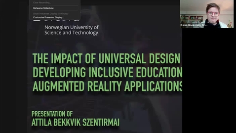 Thumbnail for entry The Impact of Universal Design in the Design of Educational Augmented Reality Applications