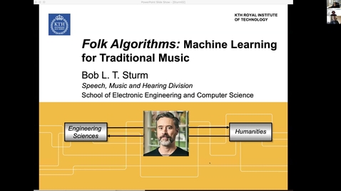 Thumbnail for entry Bob L. T. Sturm: Traditional Machine Learning Music 