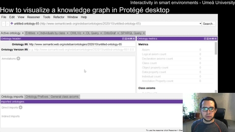 Thumbnail for entry How to visualize a knowledge graph in Protégé desktop