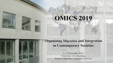 Tumnagel för Organizing Migration and Integration, University of Gothenburg 2019