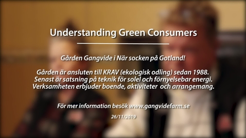 Miniatyr för inlägg Module 2: Understanding Green Consumers. Gangvide Farm