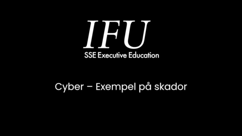 Thumbnail for entry IFU Ronnie Wallén - Cyber, Exempel På Skador