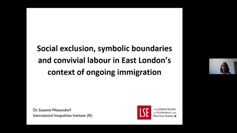 Thumbnail for entry Susanne Wessendorf Migration Society 2.0