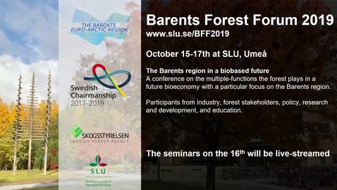 Thumbnail for entry Barents Forest Forum 2019 