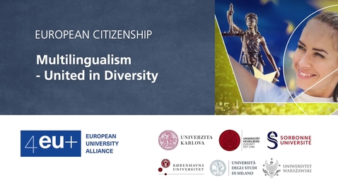 Thumbnail for entry European Citizenship - 2.4 Multilingualism - United in Diversity